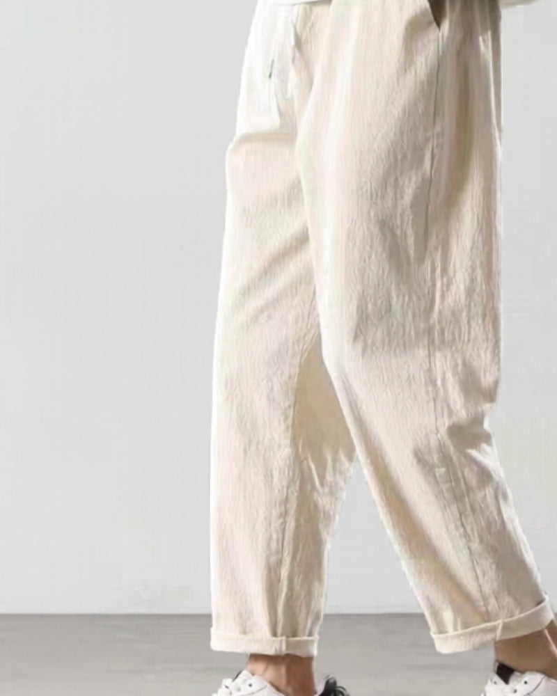 Resort Lounge Trousers – Effortless Comfort Meets Resort-Ready Style