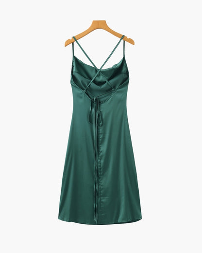 Old Money Silk Slip Dress — Timeless Luxe