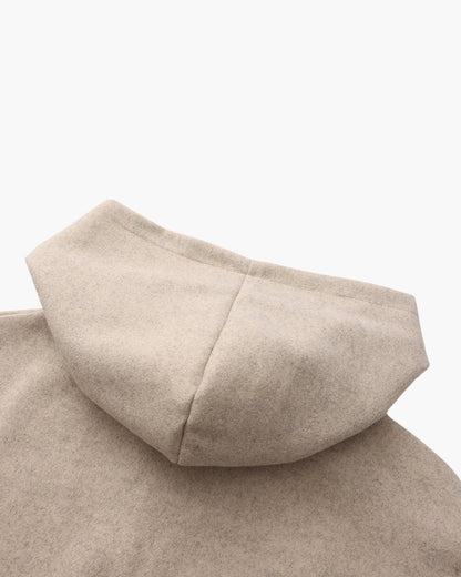Marlow Wool Zip Coat - Warm, Stylish Wool Outerwear with Sleek Zip Closure
