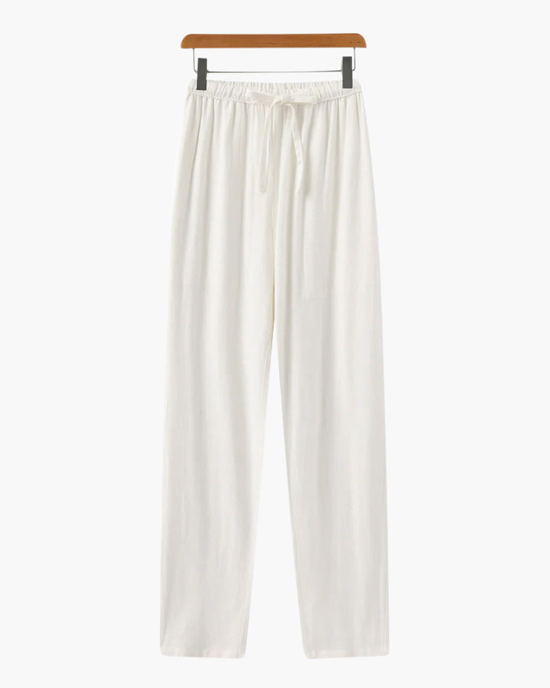 Marrakech - Linen Pantalon Slim Fit, Breathable & Sophisticated