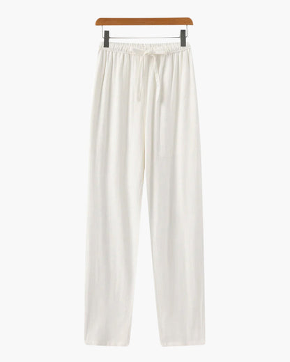 Marrakech - Linen Pantalon Slim Fit, Breathable & Sophisticated