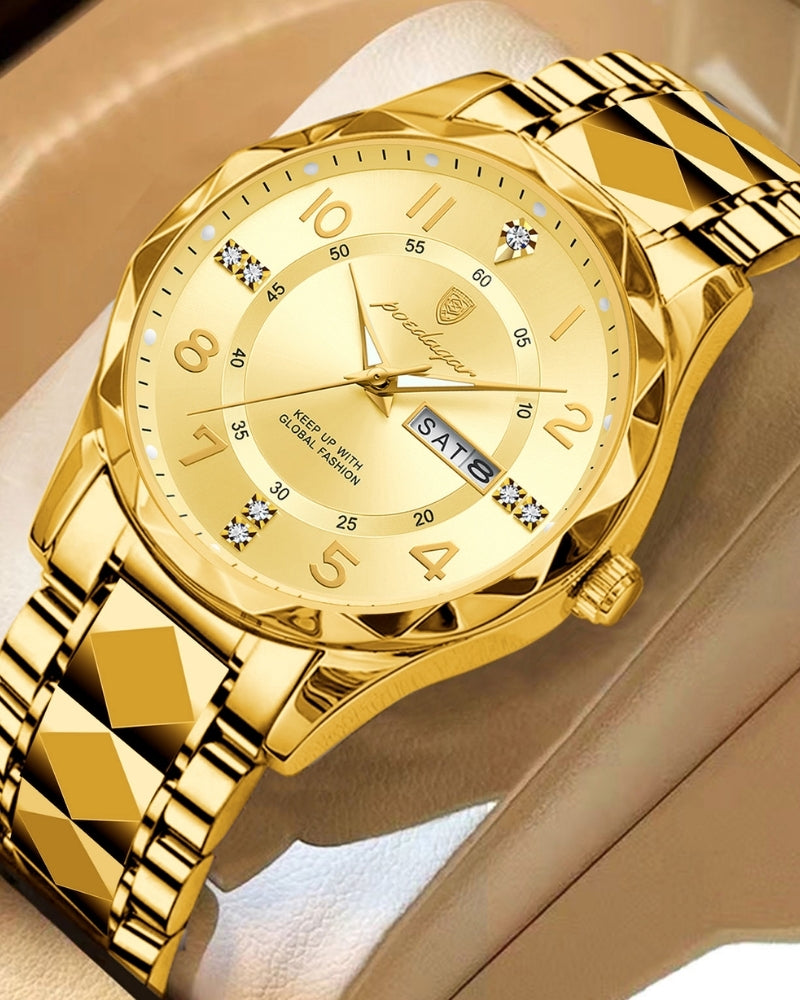 Timeless Two-Tone Steel Watch