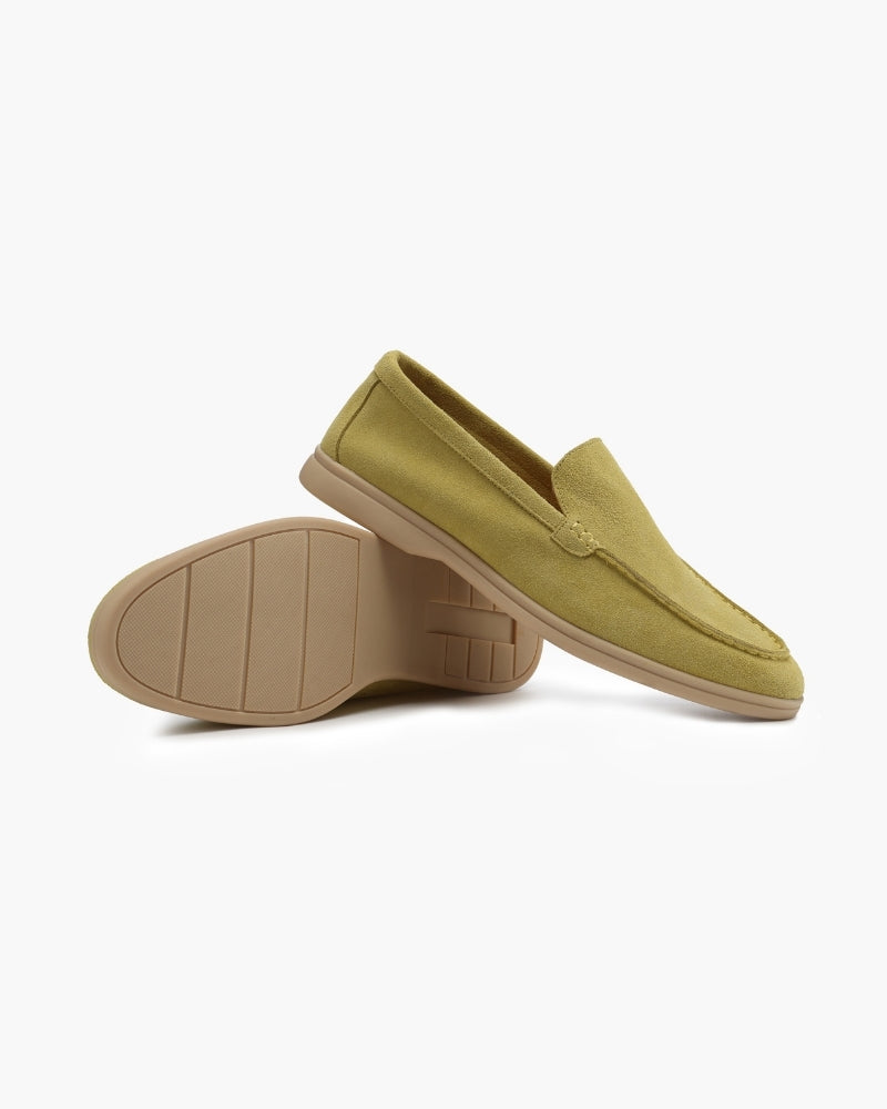 Old Money Premium Suede Loafers - Timeless Luxury, Everyday Comfort