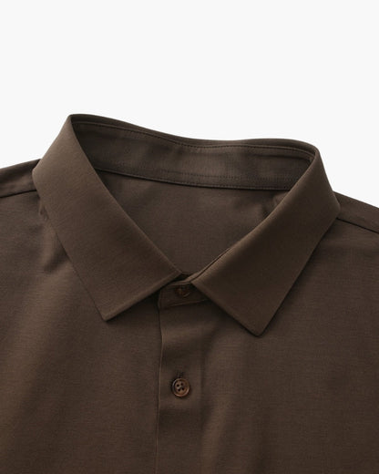 Custom-Fit Stretch-Cotton Shirt
