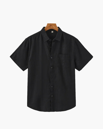 Cape Town Linen Shirt - Short Sleeve, Lightweight & Breathable