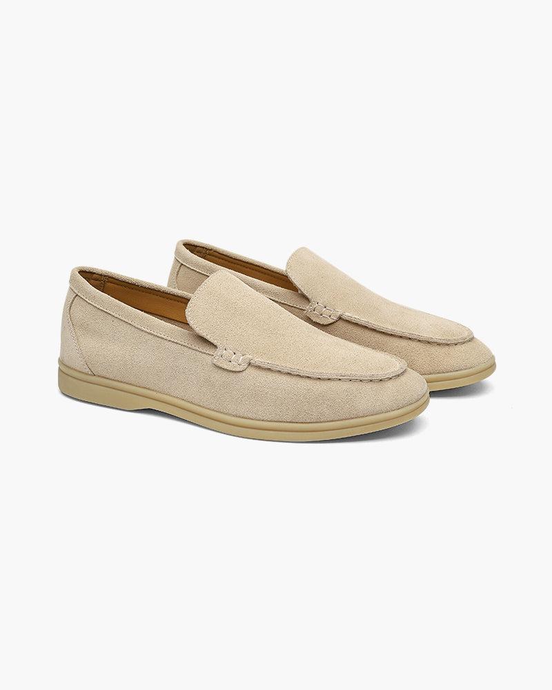 Old Money Premium Suede Loafers - Timeless Luxury, Everyday Comfort