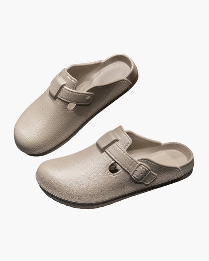 All-Day Comfort Buckle Clogs