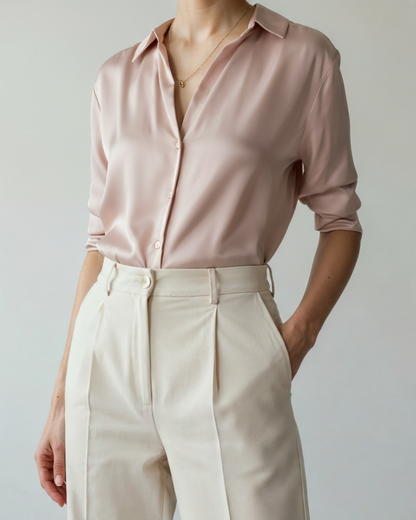 Timeless Chic Button-Down Shirt