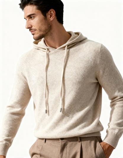 Luxurious 100% Cashmere Hoodie