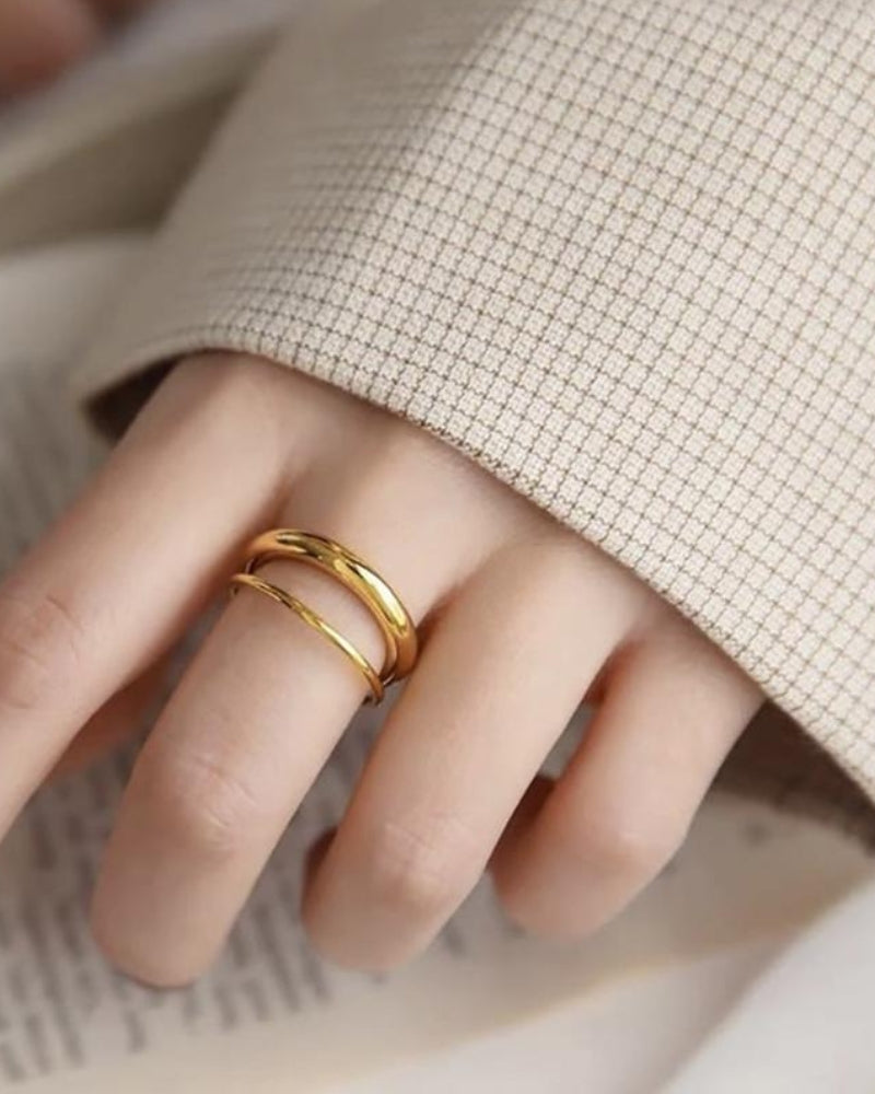 Endless Love Infinity Band Ring