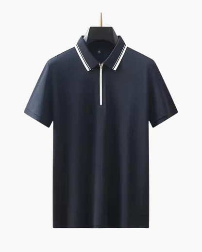Ridgeway Zip Polo Shirt – Sleek, Comfortable Zip Polo