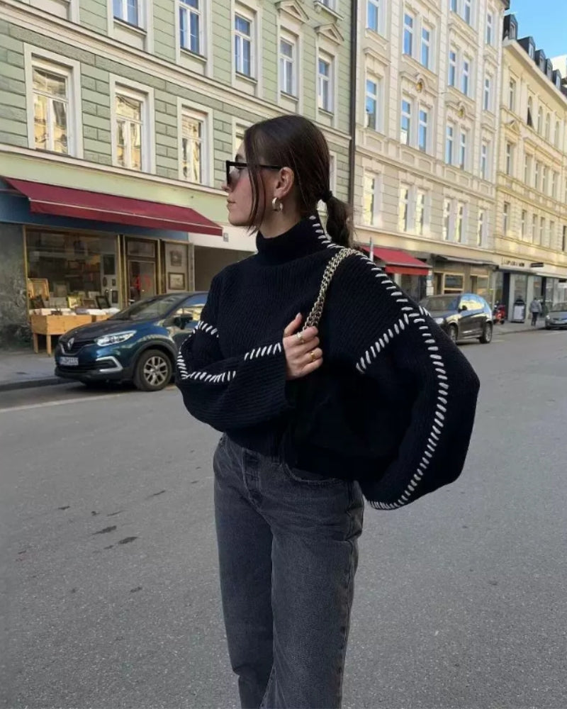 The Lila Stitch Cozy Knit Sweater