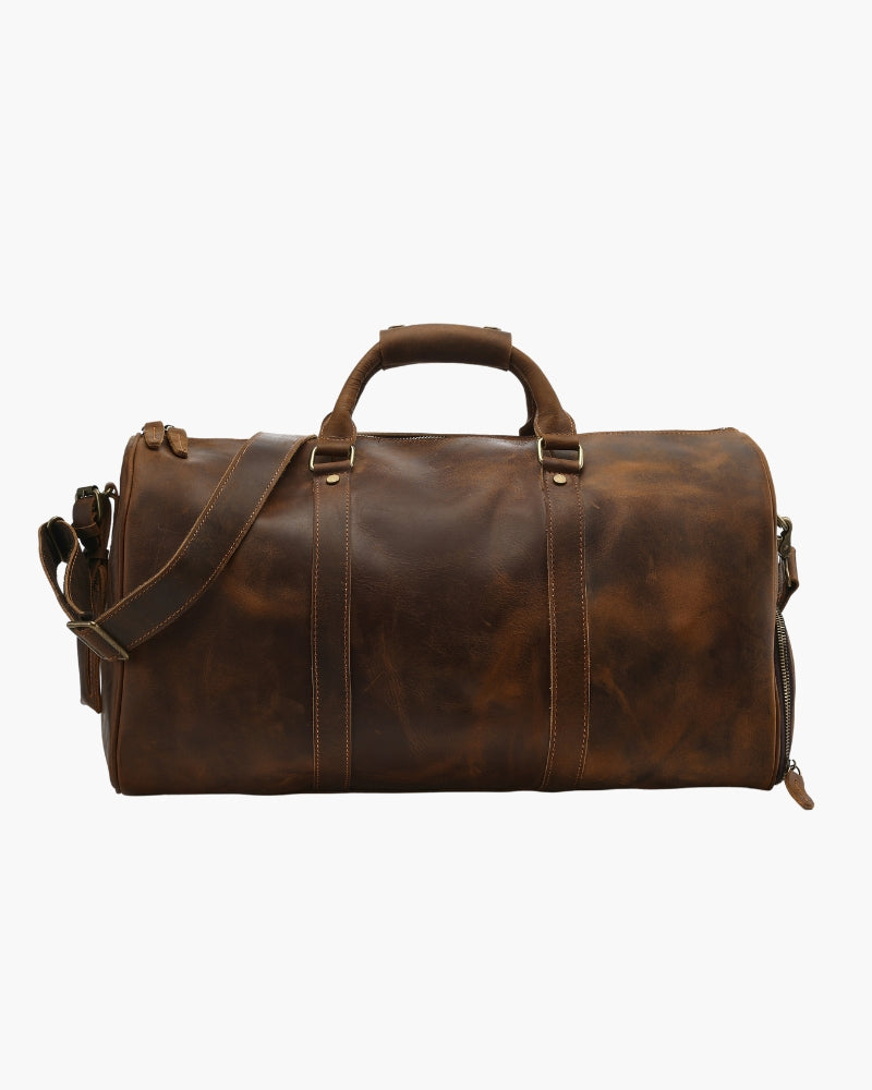 Montague Leather Duffle Bag - Timeless Style, Durable Craftsmanship