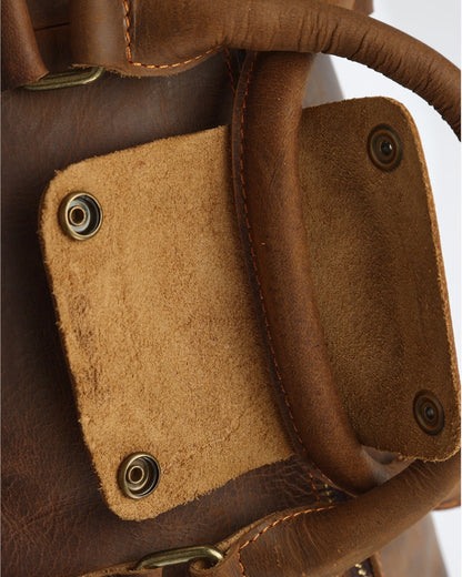 Montague Leather Duffle Bag - Timeless Style, Durable Craftsmanship