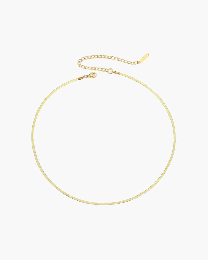 Serene Sleek Chain Necklace