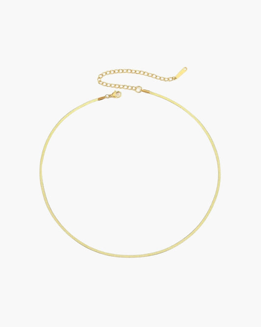 Serene Sleek Chain Necklace