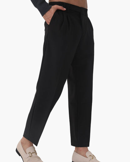 Pantalon Paris à Taille Haute - Élégant et Confortable