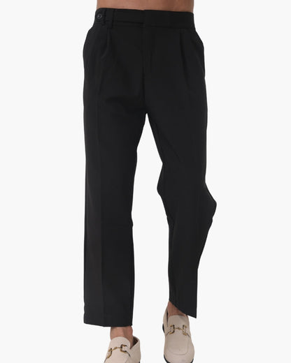 Pantalon Paris à Taille Haute - Élégant et Confortable