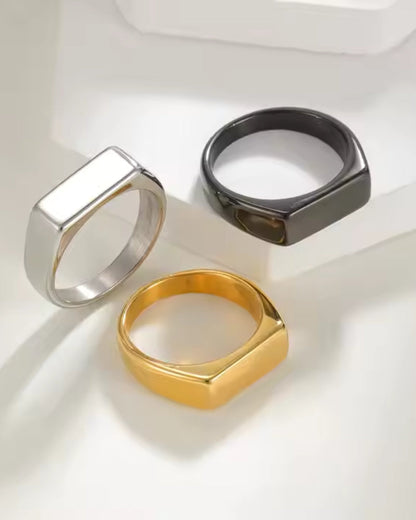 Axis Ring - Precision-Crafted Modern Minimalist Band