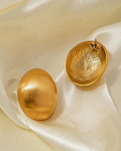 Orova Shield Earrings - Sleek Shield Design for Everyday Elegance
