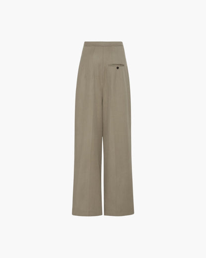 Luxurious Woolen Oversized Pantalon