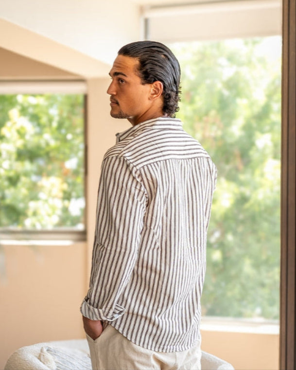 Gentlemen's Premium Striped Shirt