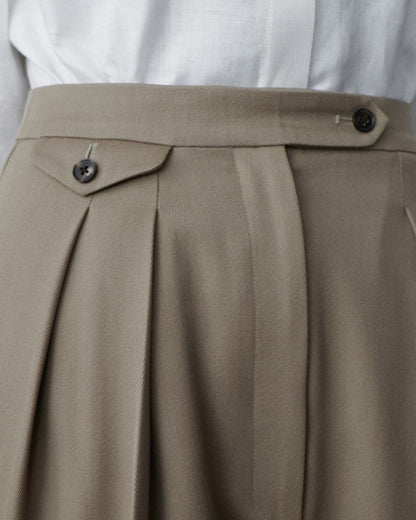 Luxurious Woolen Oversized Pantalon