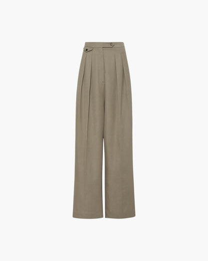 Luxurious Woolen Oversized Pantalon