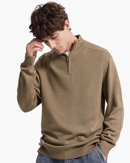Luxurious 100% Merino Wool Zip-Up