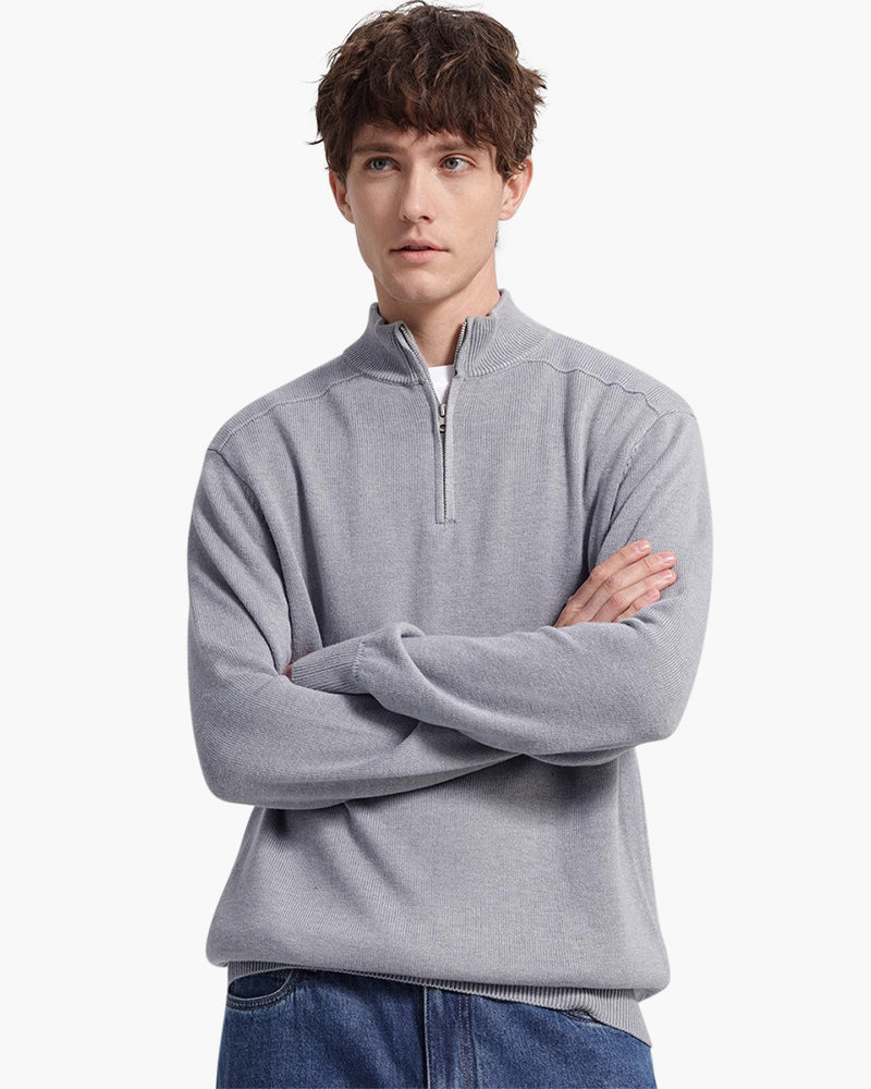 Luxurious 100% Merino Wool Zip-Up