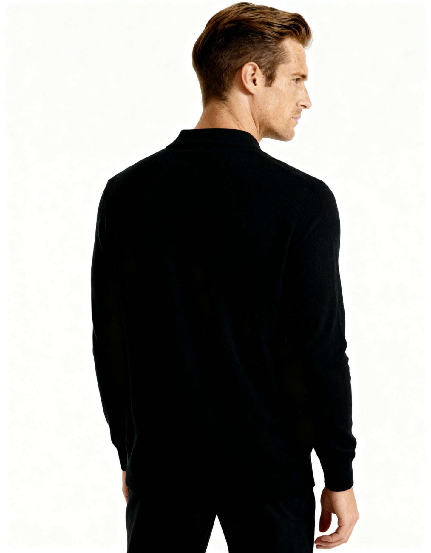 Luxurious 100% Cashmere Polo Shirt