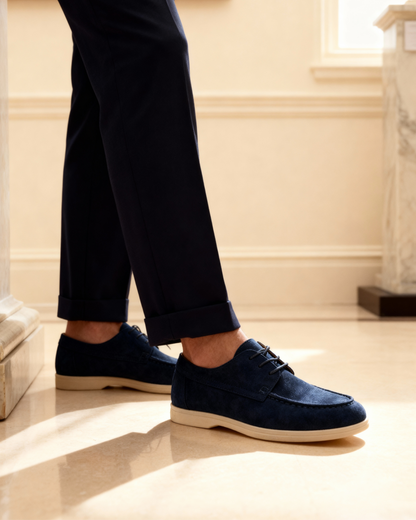 Luxurious Suede Lace-Up Shoes