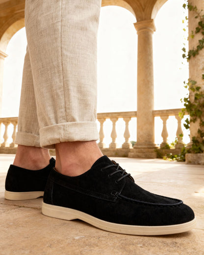 Luxurious Suede Lace-Up Shoes