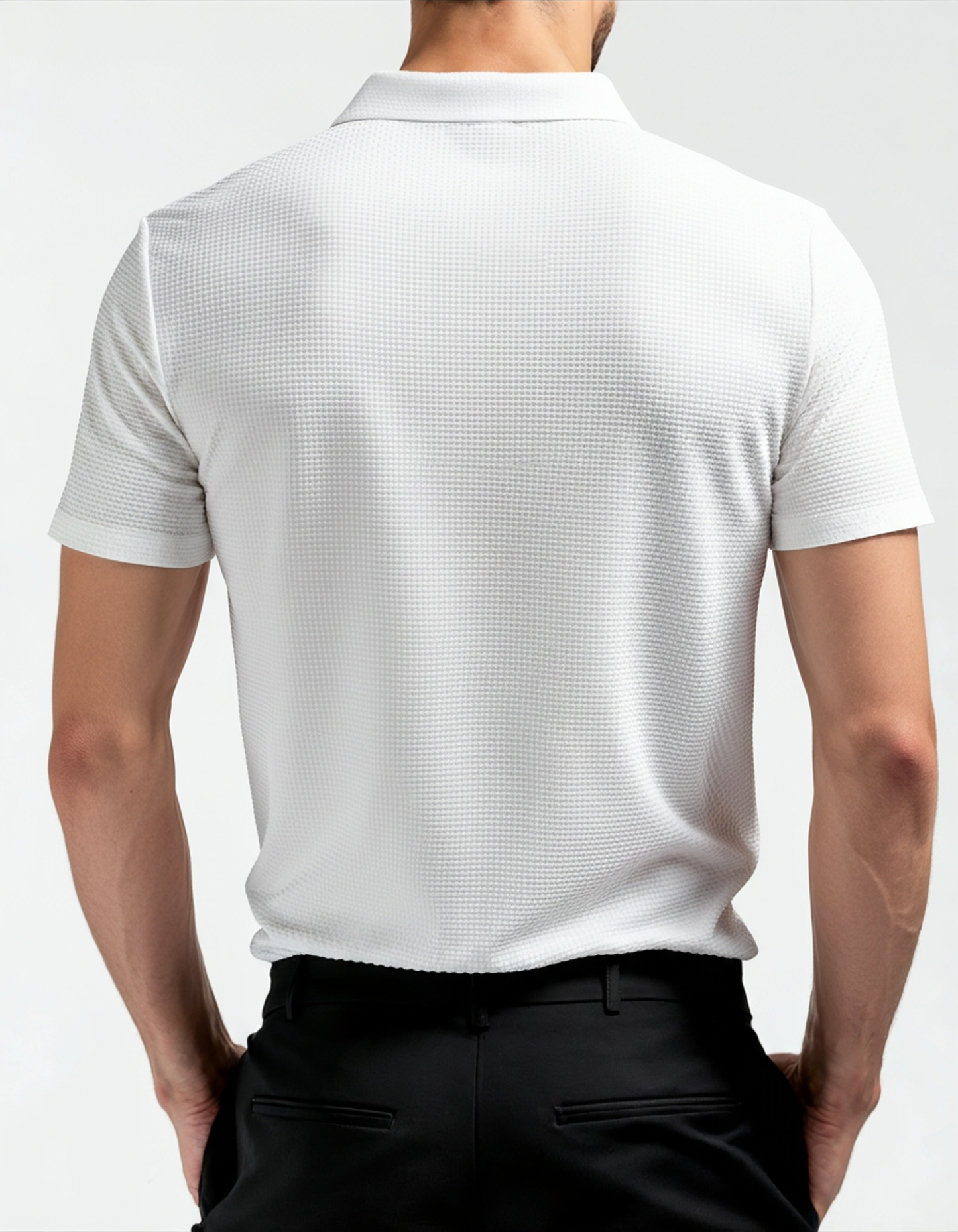 Prestigio Silk Polo Shirt – Wrinkle-Resistant Comfort & Style