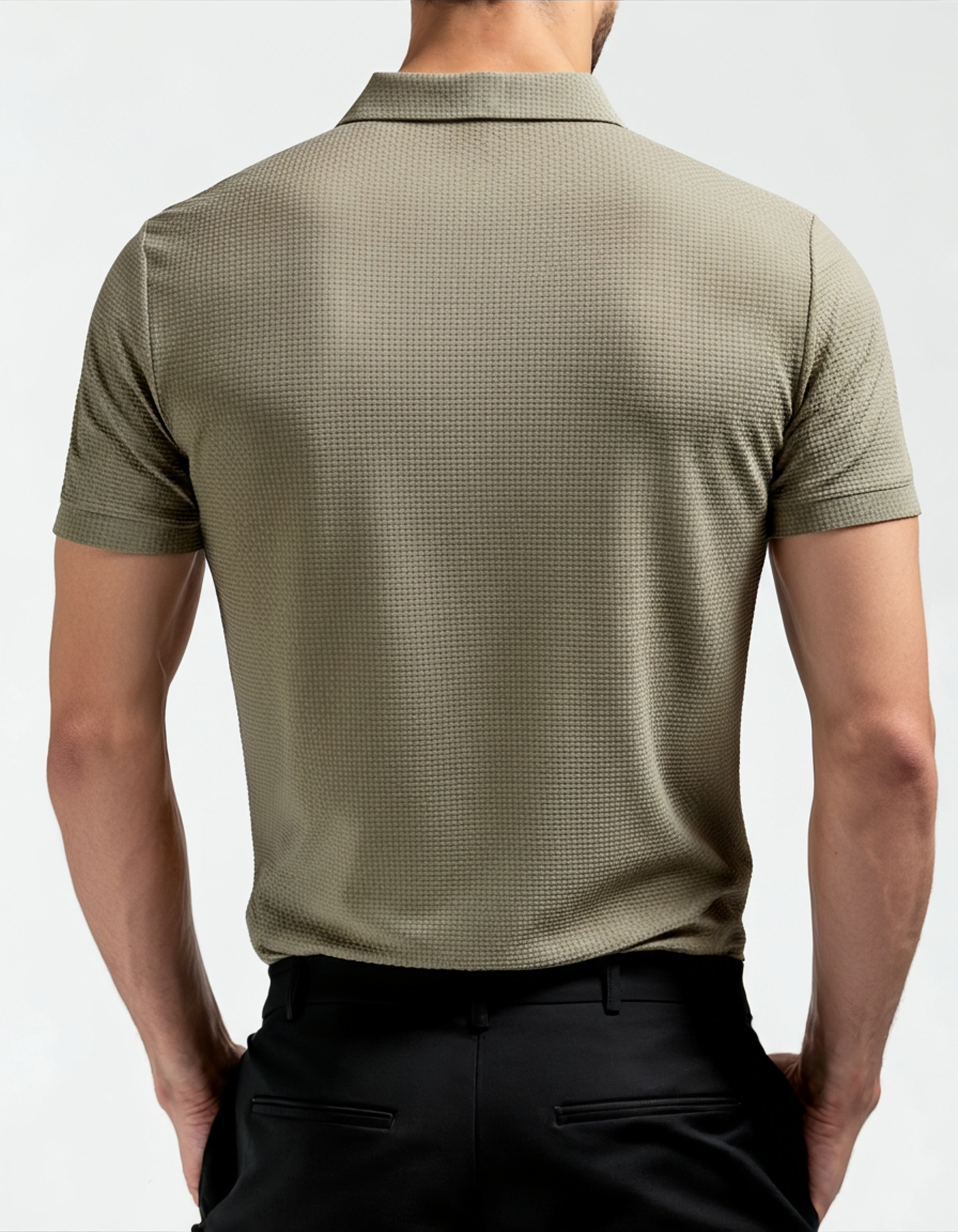 Prestigio Silk Polo Shirt – Wrinkle-Resistant Comfort & Style