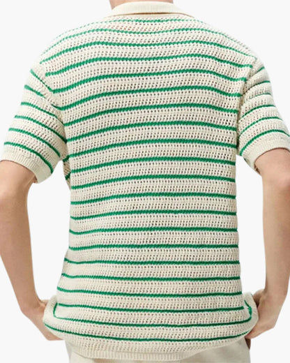 Marbella Knit Button-Up Shirt