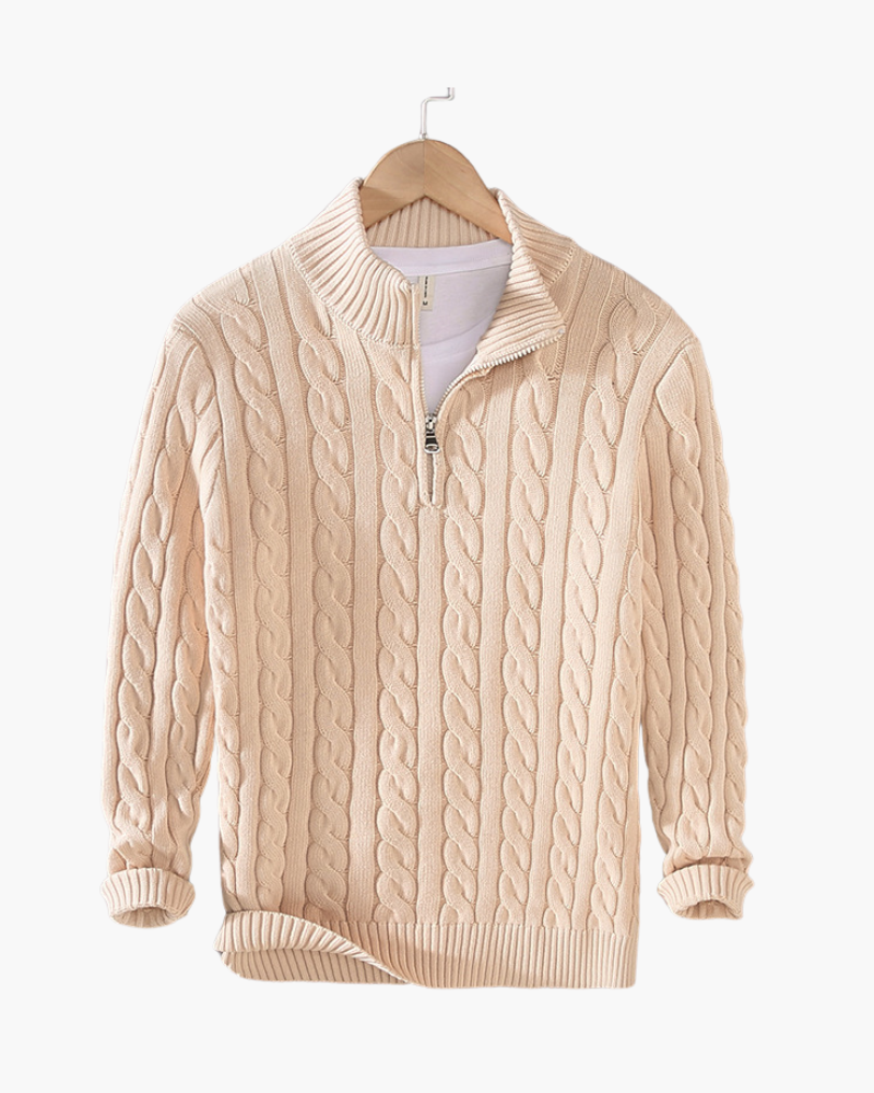 Verbier Cozy Half-Zip Knit Sweater