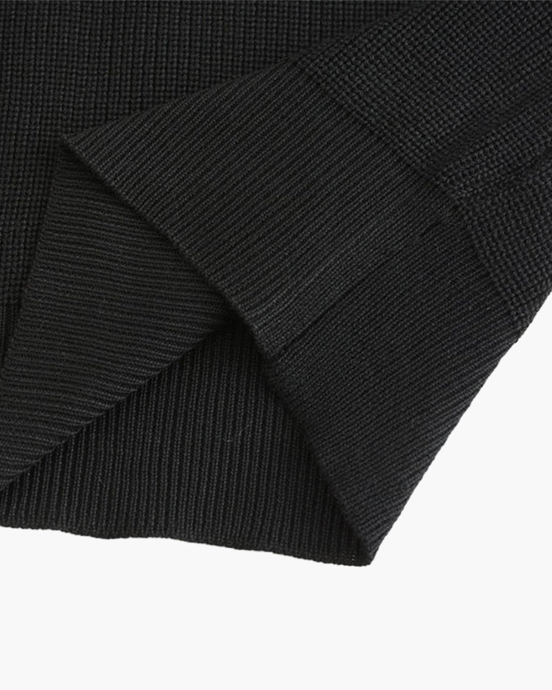 Cesare Cozy Half-Zip Knit Sweater