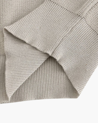 Cesare Cozy Half-Zip Knit Sweater