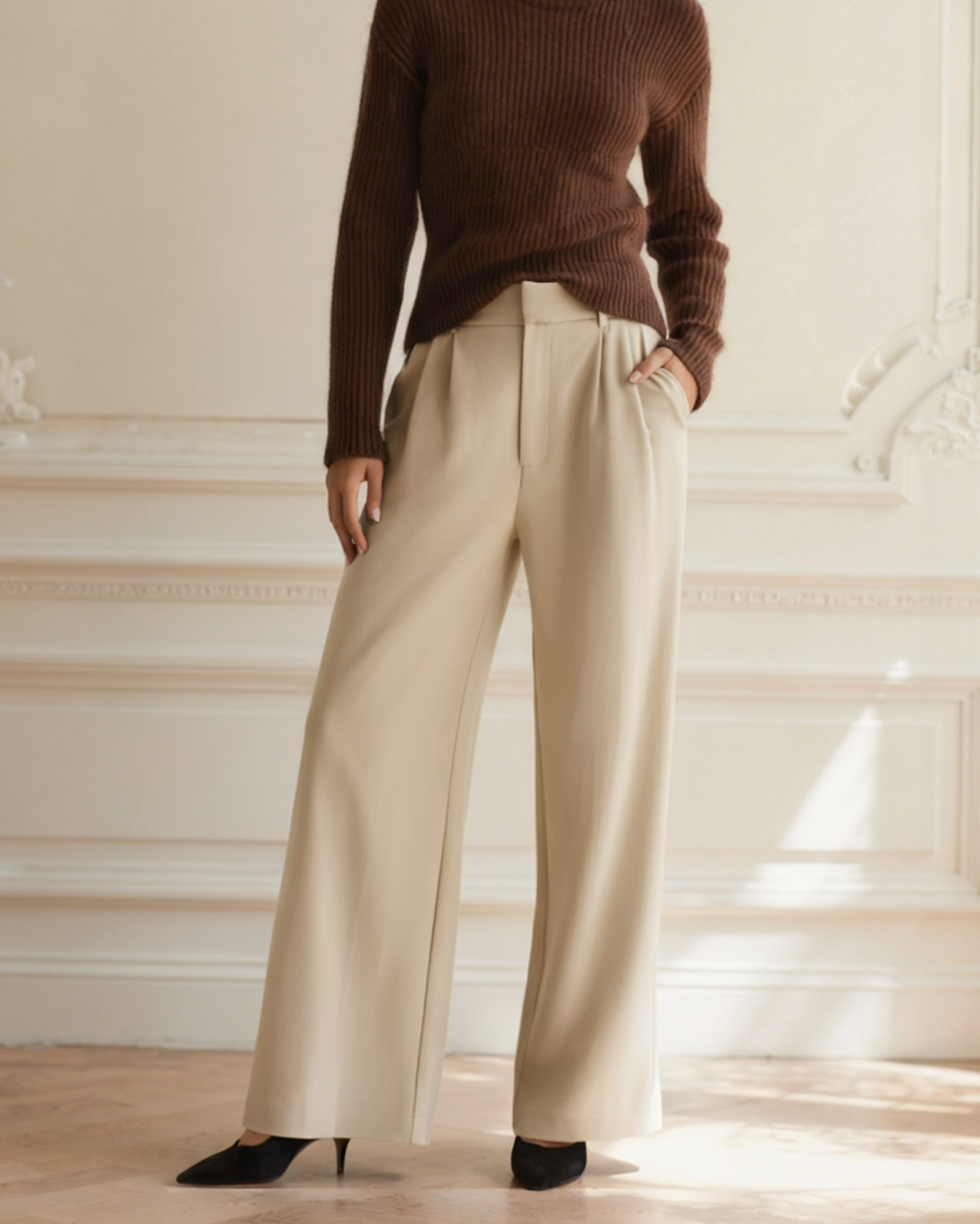 Serena Wide-Leg Trousers – Effortlessly Chic, Flattering Fit