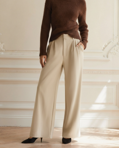 Serena Wide-Leg Trousers – Effortlessly Chic, Flattering Fit