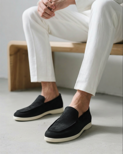 Suede Loafers - Timeless Style, Luxe Comfort
