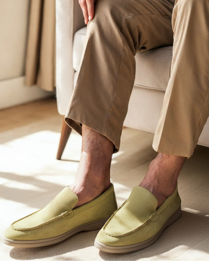 Old Money Premium Suede Loafers - Timeless Luxury, Everyday Comfort