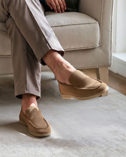 Old Money Premium Suede Loafers - Timeless Luxury, Everyday Comfort