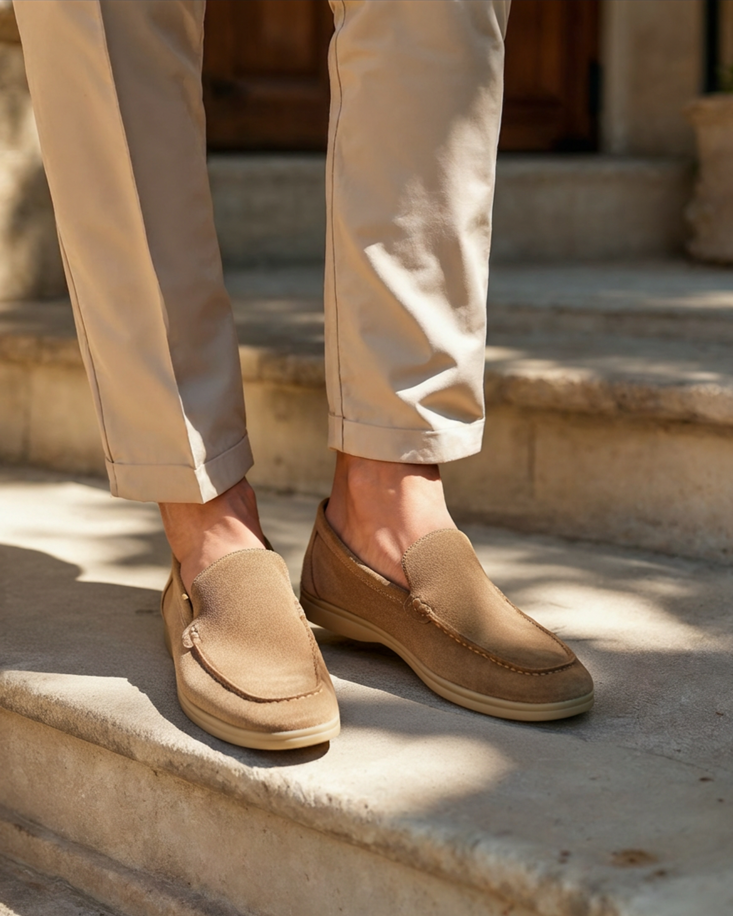Old Money Premium Suede Loafers - Timeless Luxury, Everyday Comfort