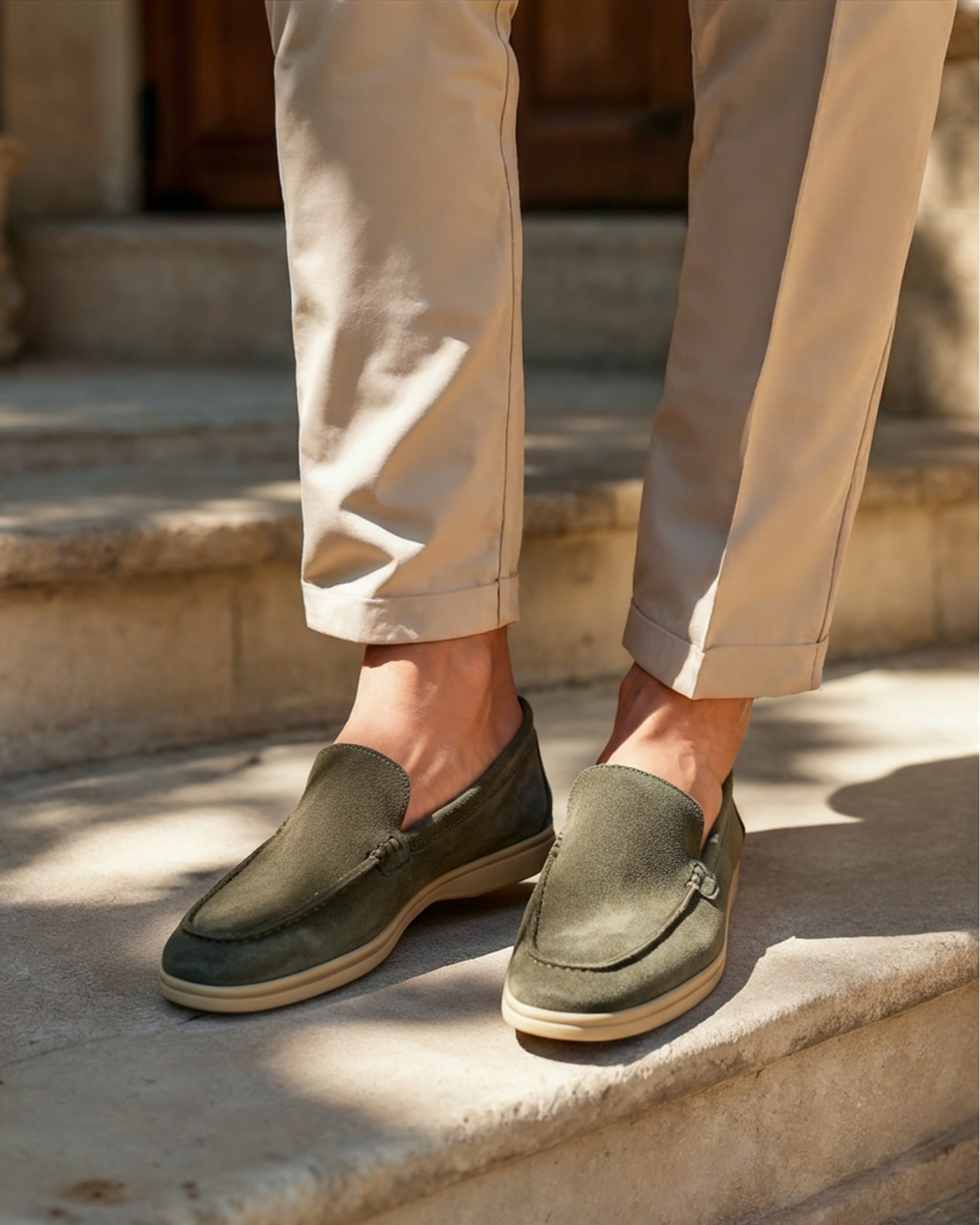 Old Money Premium Suede Loafers - Timeless Luxury, Everyday Comfort