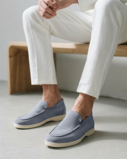Suede Loafers - Timeless Style, Luxe Comfort