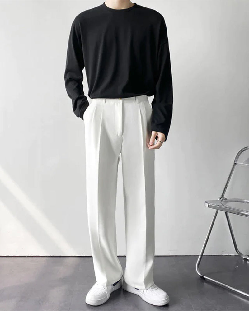 Pantalon Paris Wide Fit – Confort et Style