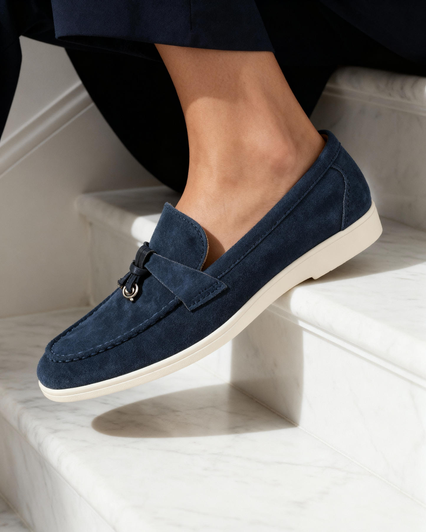 Old Money Suede Ladies' Loafers