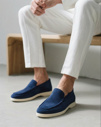 Suede Loafers - Timeless Style, Luxe Comfort